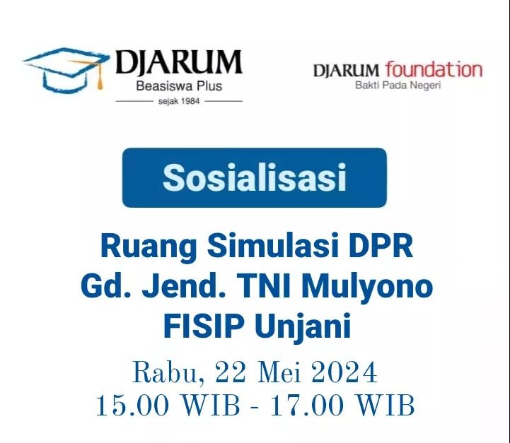 Sosialisasi Djarum Beasiswa Plus