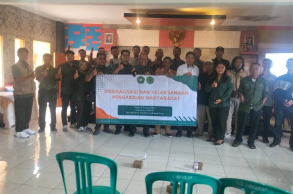 Pengmas dan Penelitian Program Studi Geomatika – Fakultas Teknik Unjani