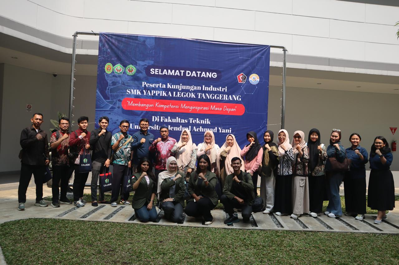FT Unjani Terima Kunjungan Studi SMK YAPPIKA Legok: Perkenalkan Laboratorium Program Studi di Lingkungan Fakultas Teknik