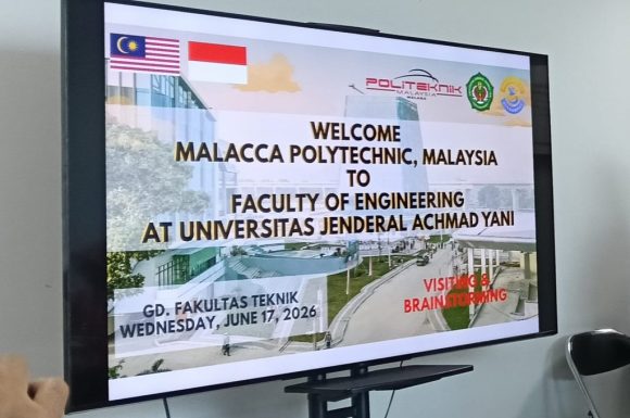 Fakultas Teknik UNJANI Sambut Kunjungan Akademik Politeknik Melaka Malaysia, Perkuat Kolaborasi Internasional