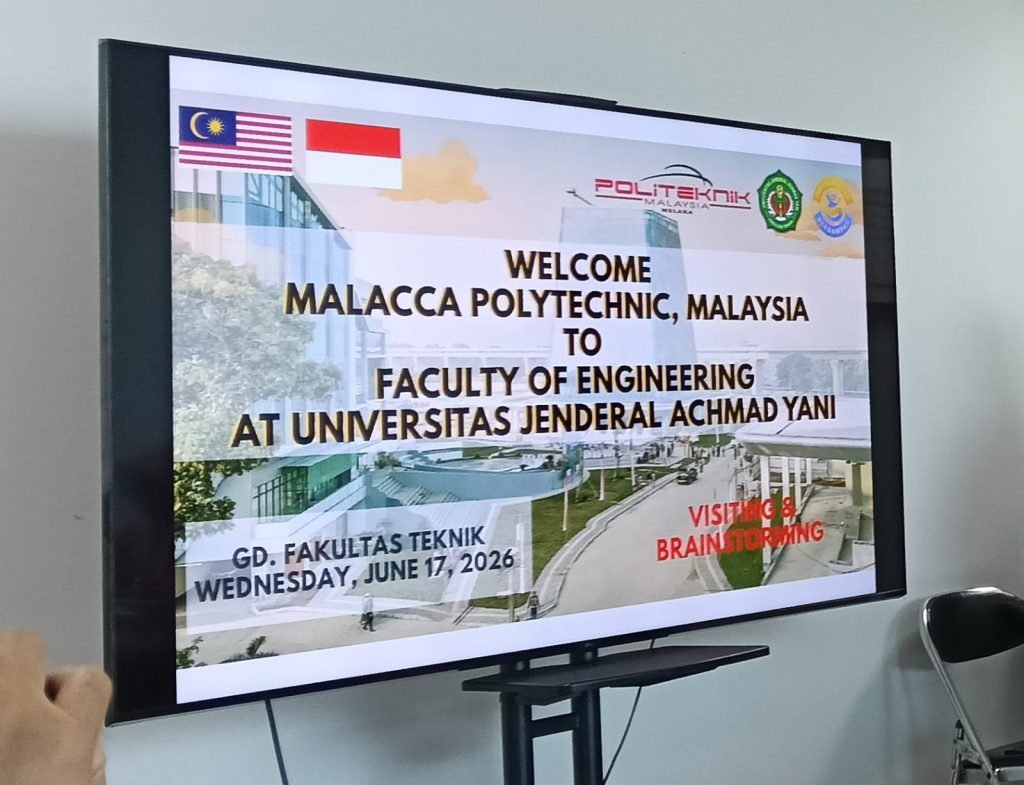 Fakultas Teknik UNJANI Sambut Kunjungan Akademik Politeknik Melaka Malaysia, Perkuat Kolaborasi Internasional