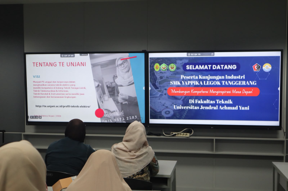 FT UNJANI Gelar Sosialisasi PMB 2026/2027 di SMK Yappika Legok: Bekali Siswa dengan Wawasan Kurikulum Teknik Terkini dan Prospek Karir di Era Industri 4.0