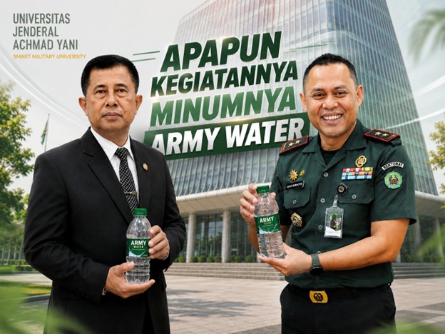 Universitas Jenderal Achmad Yani dan Fakultas Teknik Berkolaborasi Hadirkan Produk Inovasi Air Minum “Army Water”